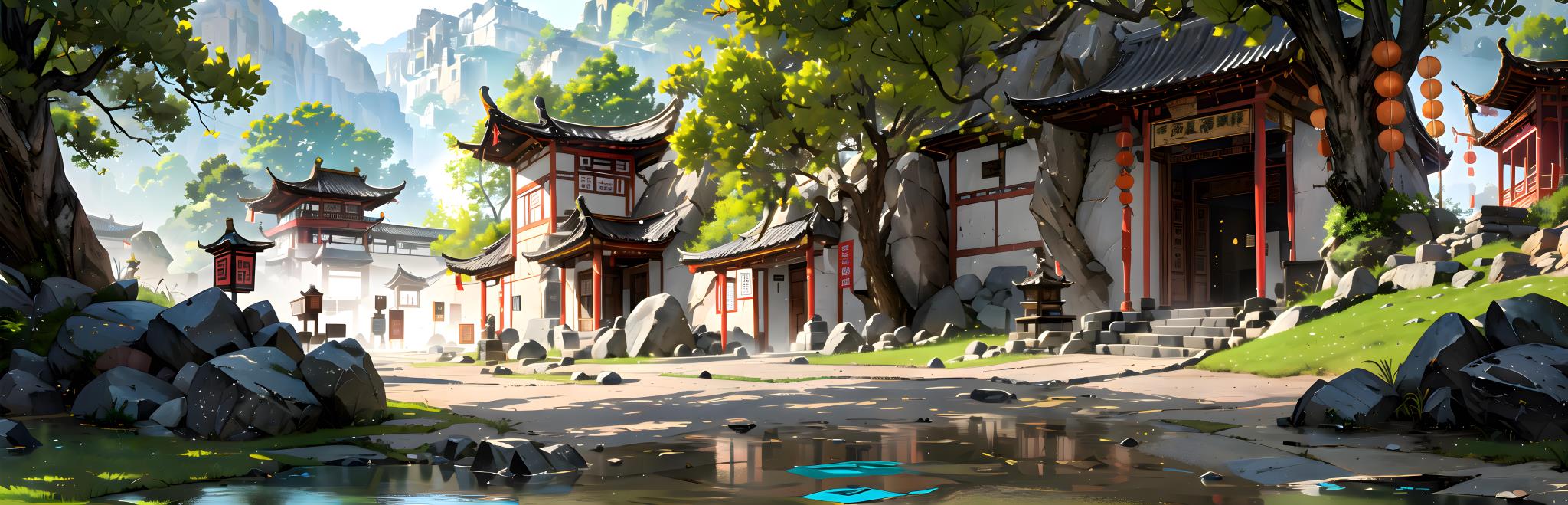 高清场景图片，园林庭院(14)
