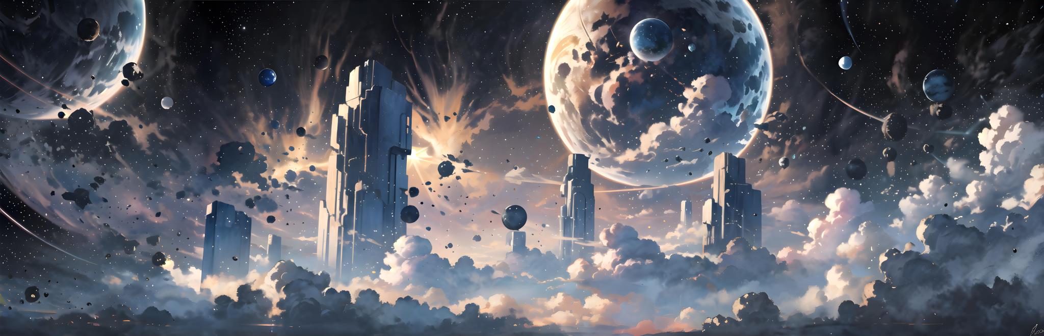 高清场景图片，宇宙虚空(11)