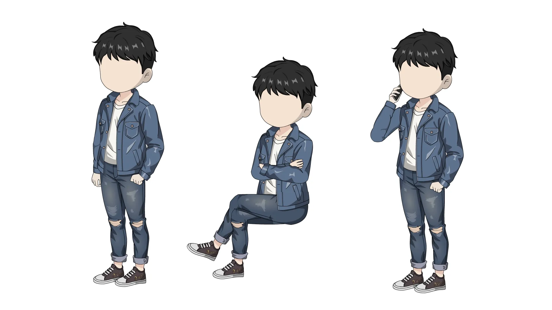 AN都市人物 牛仔男