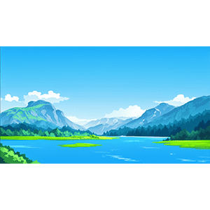 森林里的湖