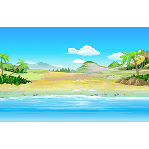 海滩