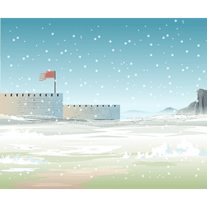 城外雪景 2