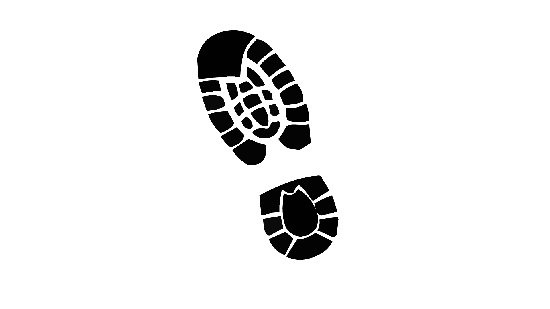 AN格式道具，脚印
