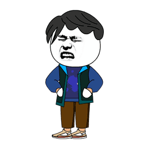 AN人物 蓝衣服男孩