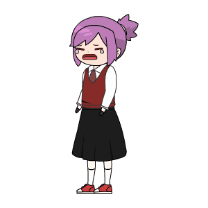AN人物 在哭的女孩