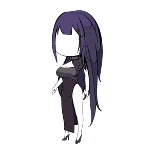 AN人物 都市紫发美女 2